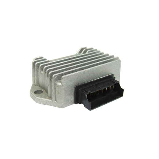 VOLTAGE REGULATOR POWER FORCE PIAGGIO 8 CONTACTS WITH SIDELIGHT RET000058