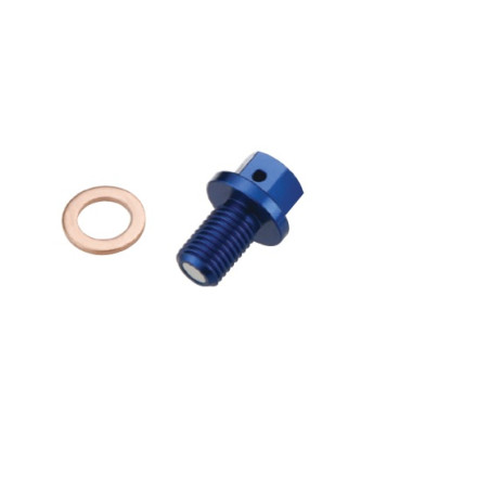 ACCEL oil drain plug YAMAHA YZ/YZF '07-'18 color blue