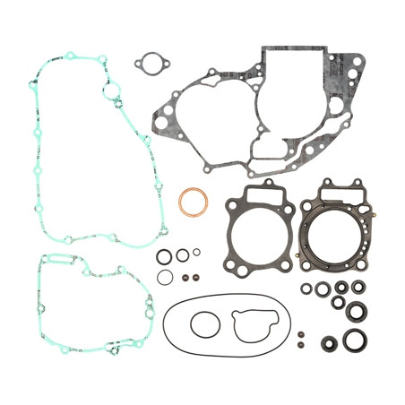 PROX tarpinių komplektas su variklio riebokšlių komplektu HONDA CRF 250 R '08-'09
