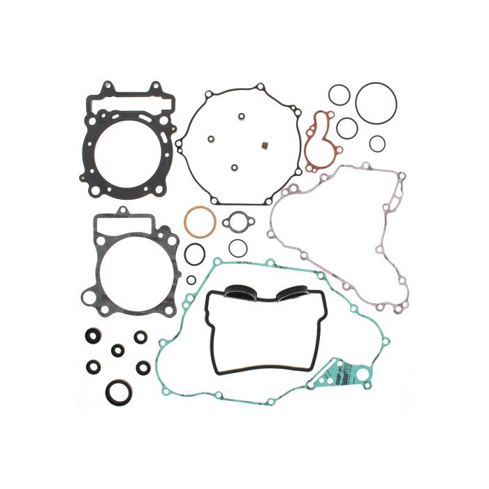 WINDEROSA (VERTEX) engine gasket set with oil seals KAWASAKI KFX450R 08-14