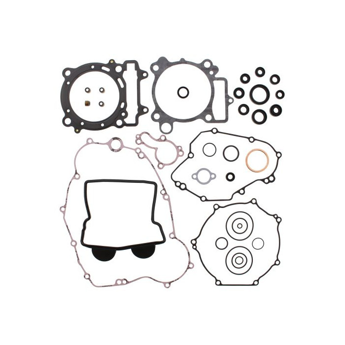 WINDEROSA (VERTEX) engine gasket set with oil seals KAWASAKI KXF450 '06-'08 (KXF 450)