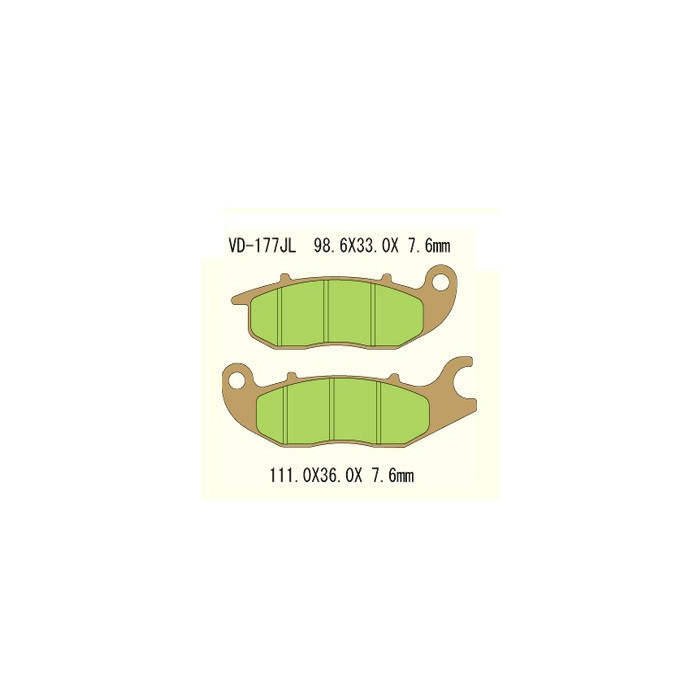 BRAKE PADS VESRAH VD-177JL