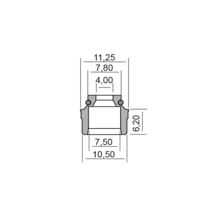 VALVE STEM OIL SEAL PIAGGIO