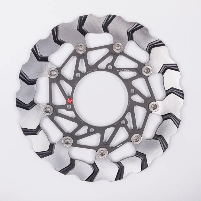 BRAKE DISC BRAKING BATFLY FLOATING AL-HUB O310 BY701R