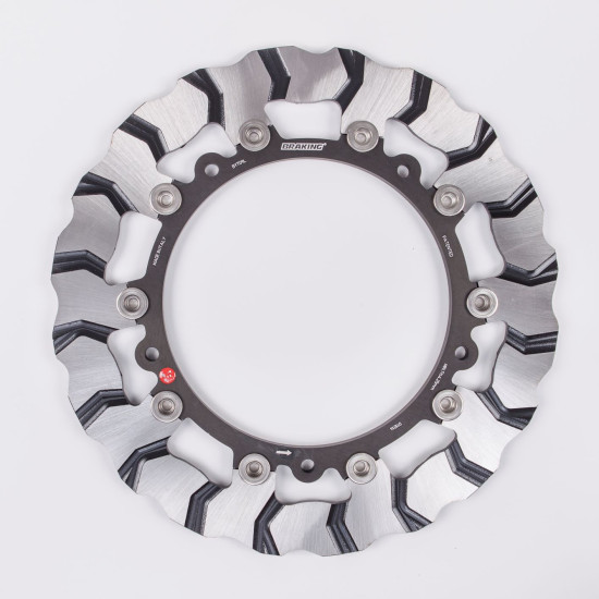 BRAKE DISC BRAKING BATFLY FLOATING AL-HUB O320 BY709L