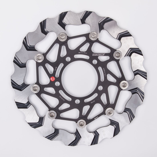 BRAKE DISC BRAKING BATFLY FLOATING AL-HUB O300 BY770R