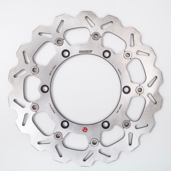BRAKE DISC BRAKE WAVE FLOATING FRONT STEEL HUB HO26FLD