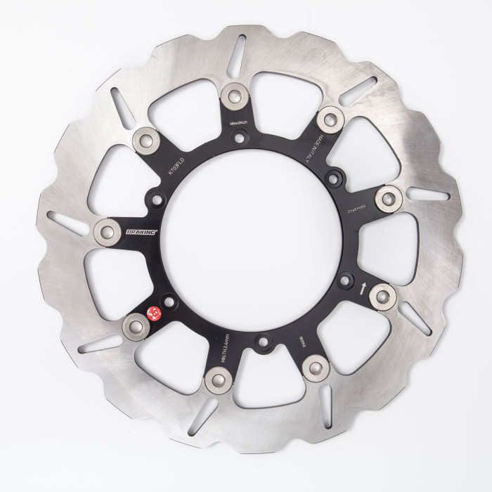 BRAKE DISC BRAKE WAVE FLOATING STEEL HUB O300 KT03FLD