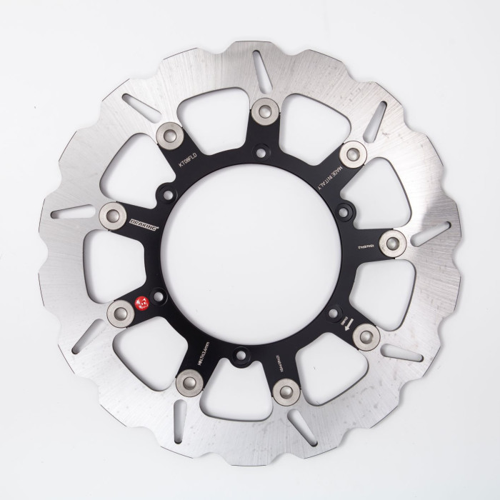 BRAKE DISC BRAKE WAVE FLOATING STEEL HUB O300 KT08FLD