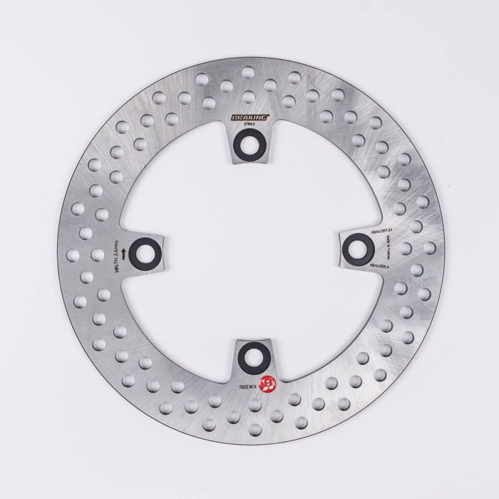 BRAKE DISC, ROUND, REAR, KW30RI