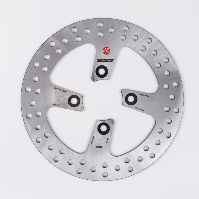 BRAKE DISC, ROUND, FIXED FRONT MB03FI