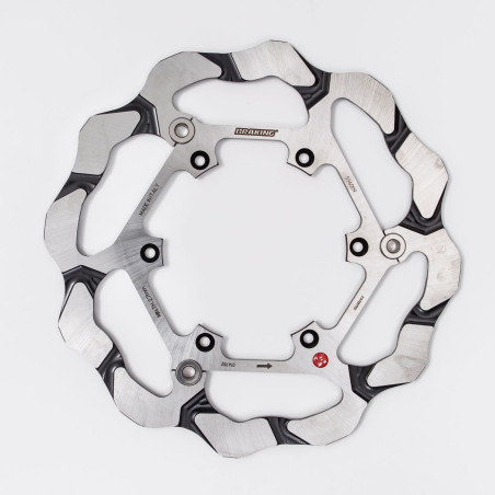 BRAKE DISC "BATFLY" PARTIALLY FLOATING 3 PINS S34009
