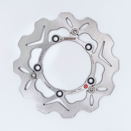 BRAKE DISC BRAKE WAVE PARTIALLY FLOATING 3 PINS S38012