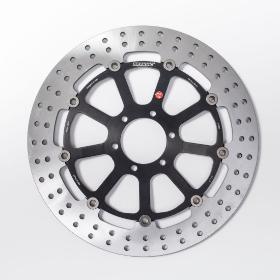 BRAKE DISC, ROUND, FLOATING AL-HUB STX STX01