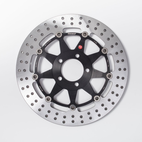 BRAKE DISC, ROUND, FLOATING AL-HUB STX STX08