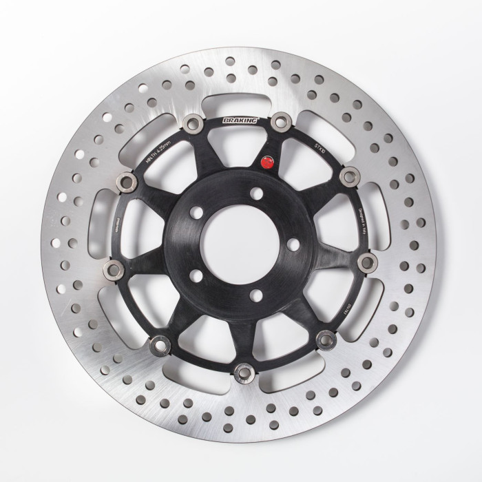 BRAKE DISC, ROUND, FLOATING AL-HUB STX STX10