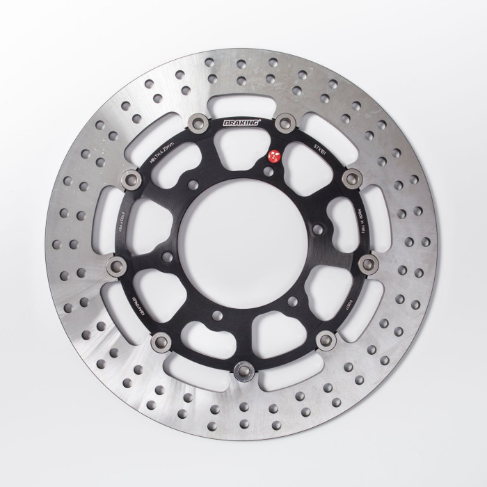 BRAKE DISC, ROUND, FLOATING AL-HUB STX STX101