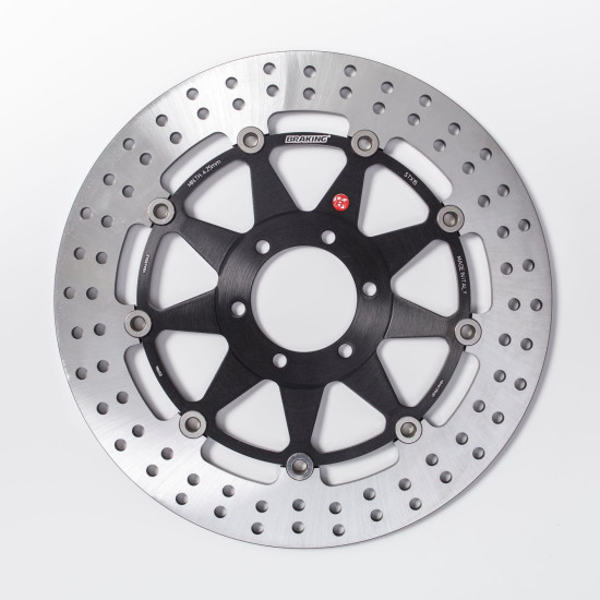 BRAKE DISC, ROUND, FLOATING AL-HUB STX STX15