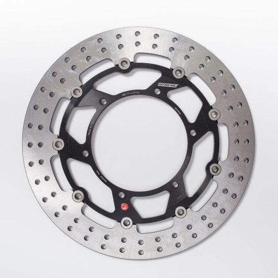 BRAKE DISC, ROUND, FLOATING AL-HUB STX STX33