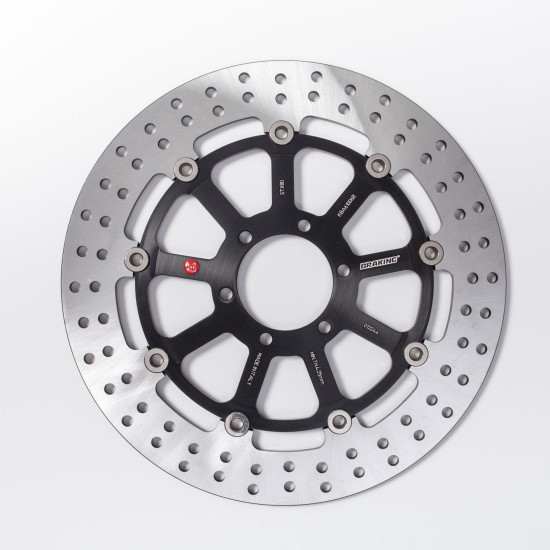 BRAKE DISC, ROUND, FLOATING AL-HUB STX STX80