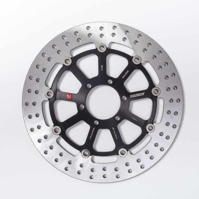 BRAKE DISC, ROUND, FLOATING AL-HUB STX STX80
