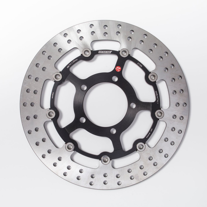 BRAKE DISC, ROUND, FLOATING AL-HUB STX STX90