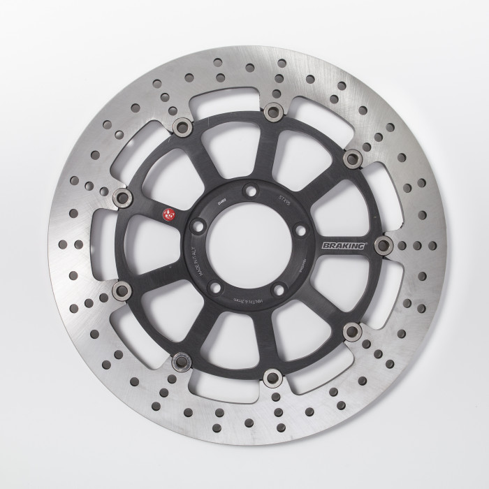 BRAKE DISC, ROUND, FLOATING AL-HUB STX STX95