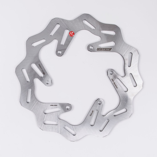 BRAKE DISC BRAKING WAVES Fasteners front WF8106