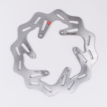 BRAKE DISC BRAKING WAVES Fasteners front WF8106