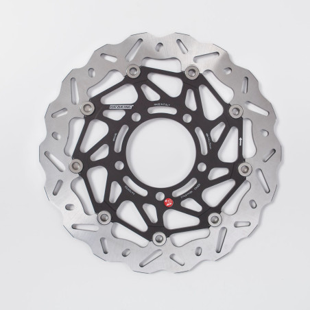 BRAKE DISC BRAKE WAVE FLOATING AL-HUBO SK2 O280 WK048L