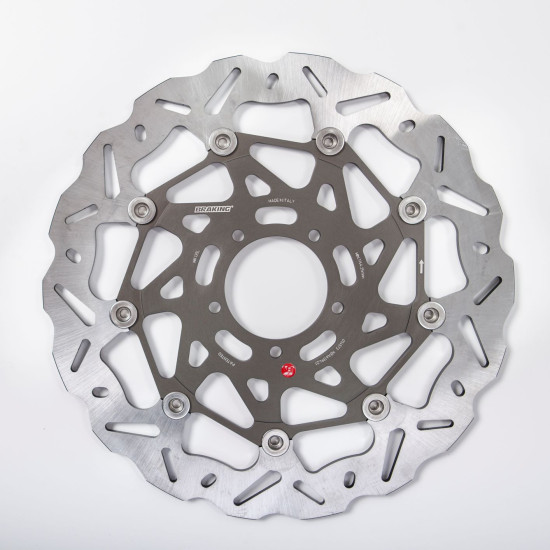 BRAKE DISC BRAKE WAVE FLOATING AL-HUBO SK2 O330 WK135L