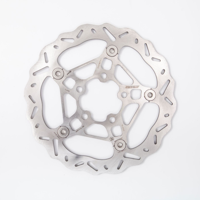 BRAKE DISC BRAKE WAVE FLOATING STEEL HUB WL8002R