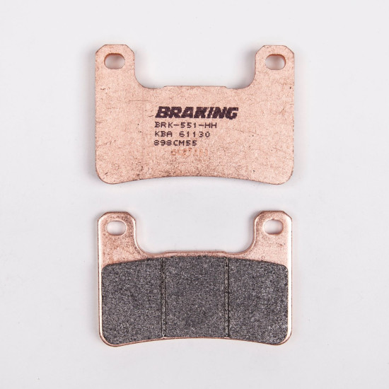 BRAKE PADS BRAKING 898CM55 SINTERED VD-355JL