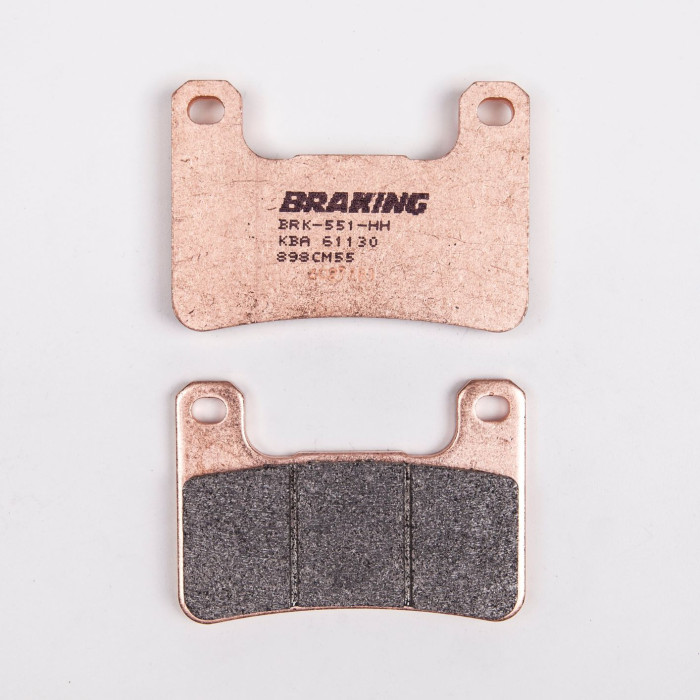 BRAKE PADS BRAKING 898CM55 SINTERED VD-355JL
