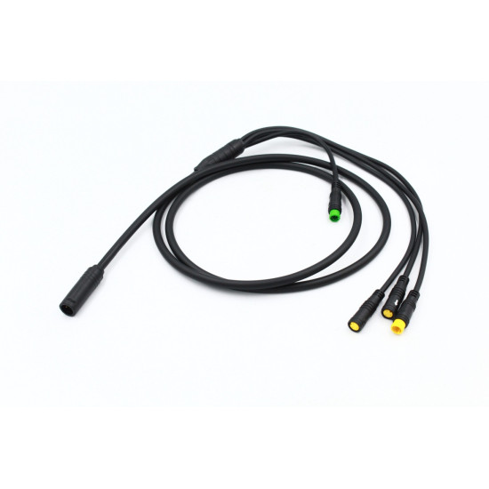 BAFANG E-BUS CABLE 1200MM 4 TERMINALS DISPLAY ACCELERATOR BRAKE CONTROLLER / MOTOR