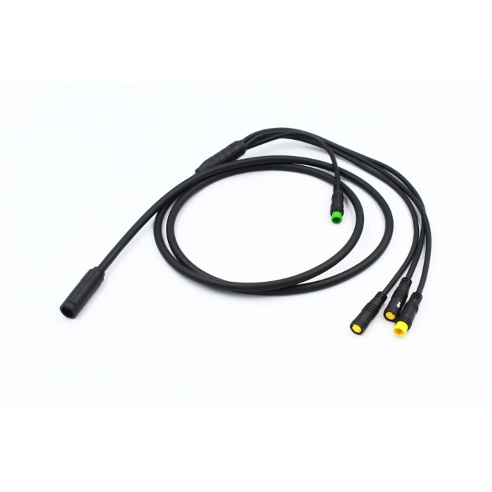BAFANG E-BUS CABLE 1200MM 4 TERMINALS DISPLAY ACCELERATOR BRAKE CONTROLLER / MOTOR