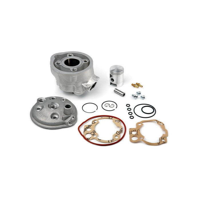 CILINDRAS NICASIL SU GALVA AIRSAL TECH STŪMOKLIS MINARELLI AM6 APRILIA RS RX MALAGUTI XSM MBK X-POWER RIEJU MRX RS YAMAH