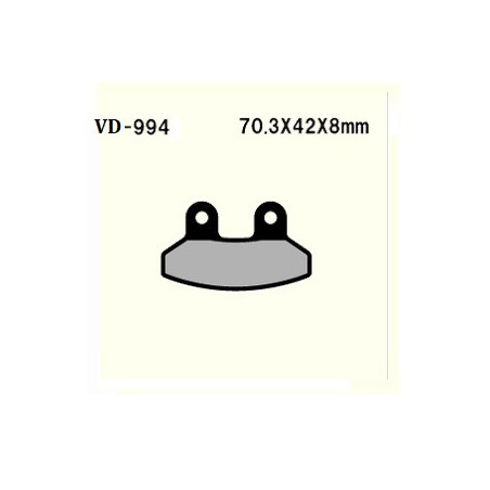 BRAKE PADS VESRAH VD-994