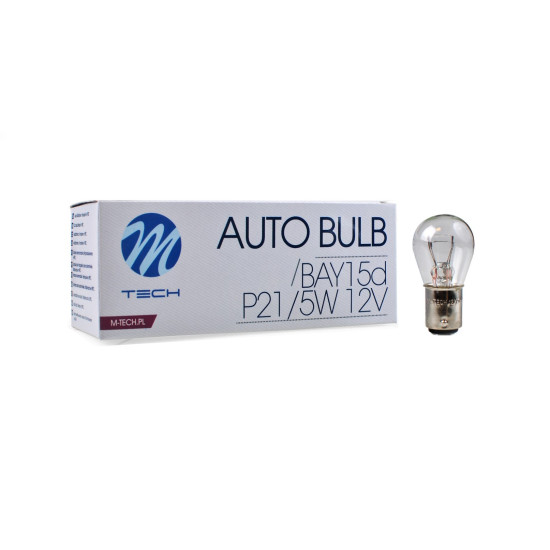 M-TECH P21/5W 1157 12V 21/5W BAY15D bulb
