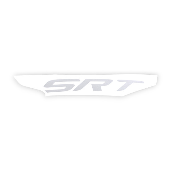 STICKER ON THE UPPER LEFT FUEL TANK PROTECTIVE PLATE SRT800 SRT800S