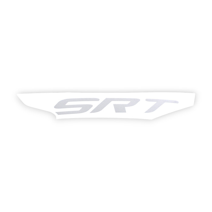 STICKER ON THE UPPER LEFT FUEL TANK PROTECTIVE PLATE SRT800 SRT800S