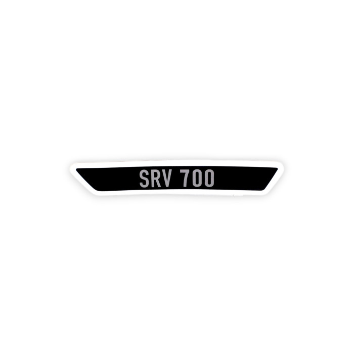 REAR RIGHT COVER STICKER SRV700