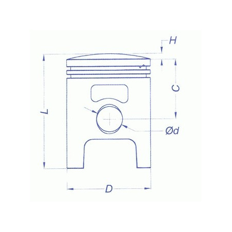 STŪMOKLIS METEOR SACHS M.58 / 59 2.2 AG 2T (38.00)