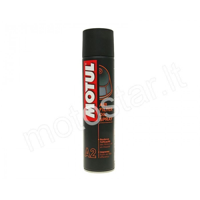 Motul Air Filter Spray purškiamas oro filtro tepalas 400ml