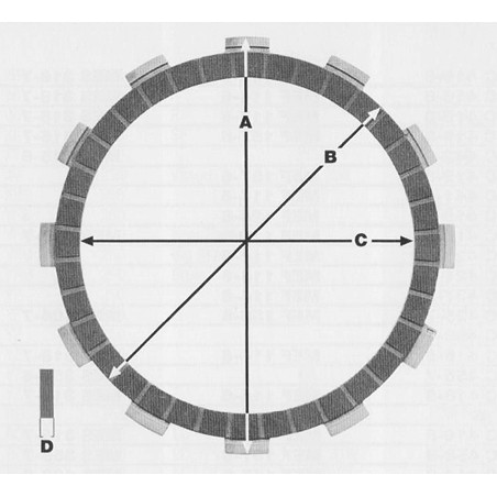 JR EBS clutch discs