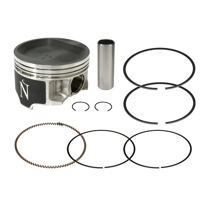 NAMURA piston SUZUKI LT 500 QUADRUNNER '98-'02, ARCTIC CAT 500 '98-'02 (STD87,46mm) (rings NA-30050R)