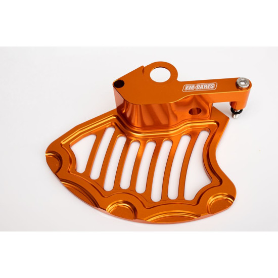 FM-PARTS front brake disc guard, aluminum KTM '15-22' color orange