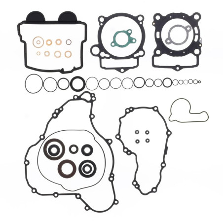 ATHENA gasket set KTM EXCF 250 '17-'18, HUSQVARNA FE 250 '17-'18 (with engine oil seals)