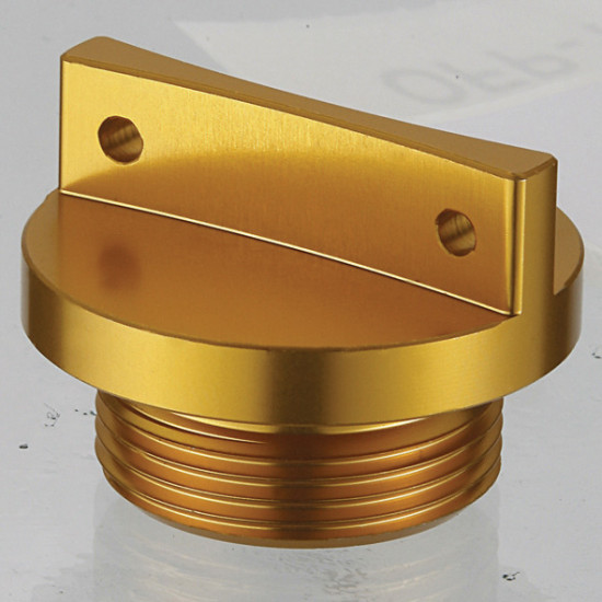 ACCEL oil filler cap KAWASAKI STREET color gold (thread M30X1.5)