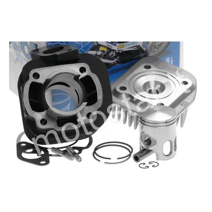 Polini Sport 50cc Minarelli Horizontal AC cilindro komplektas Polini Sport 50cc Minarelli Horizontal AC cilindro komplektas
